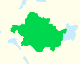 a map of county Tyrone