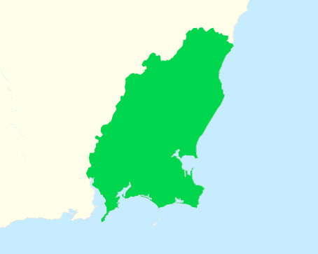 A map of county Wexford